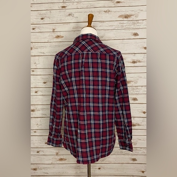 Woolrich 100% cotton flannel button-down shirt - Picture 2 of 4